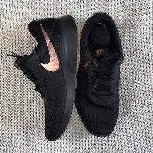 Black & Rose Gold Nike Sneakers